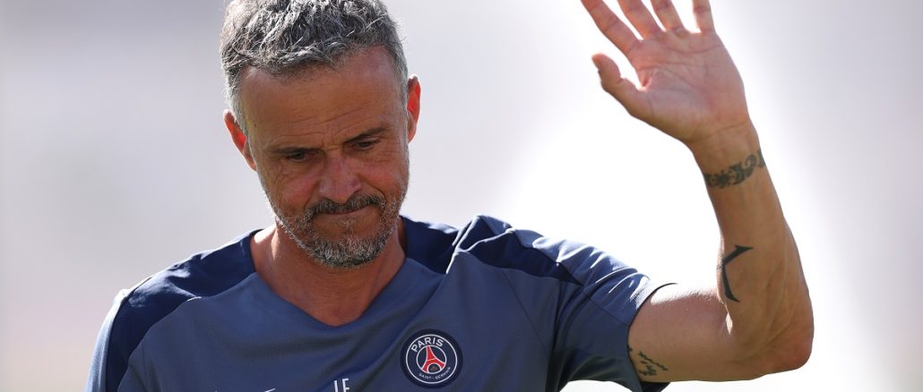 Luis Enrique reconoció las fallas del PSG y elogió al Botafogo.