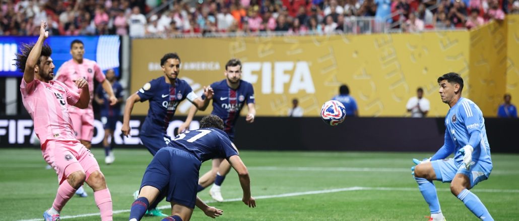 PSG necesitó cinco minutos para quebrar a Inter Miami