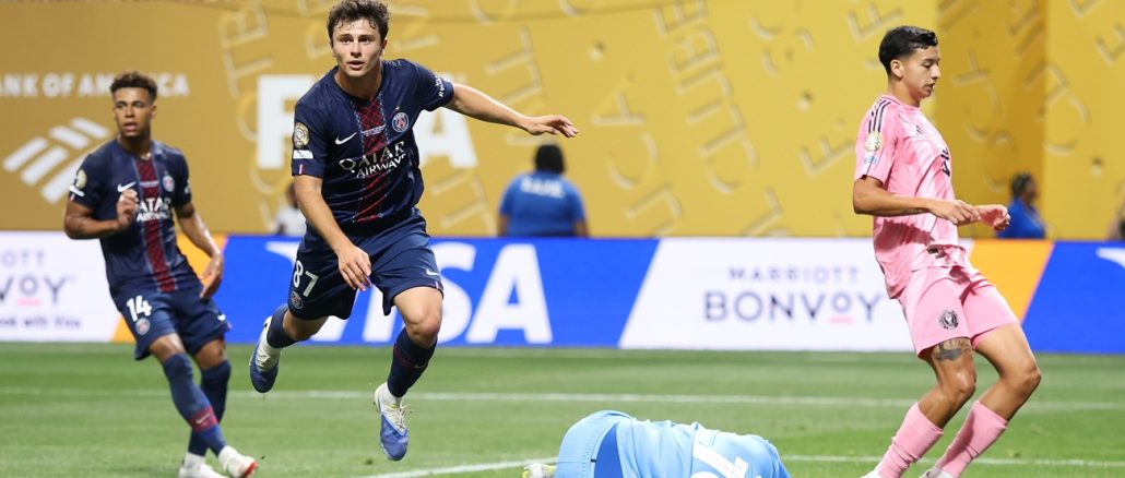 PSG aplasta al Inter Miami de Messi al descanso