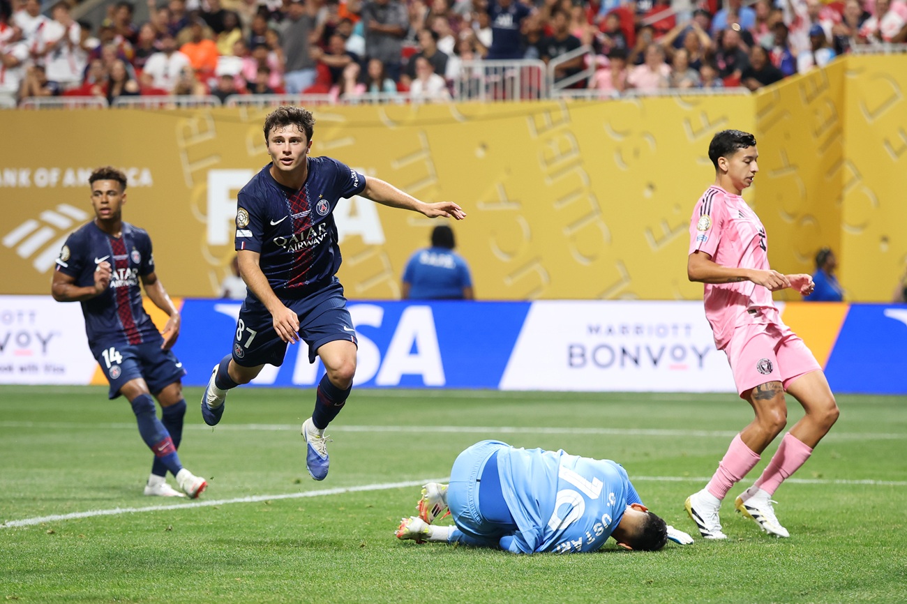 PSG aplasta al Inter Miami de Messi al descanso