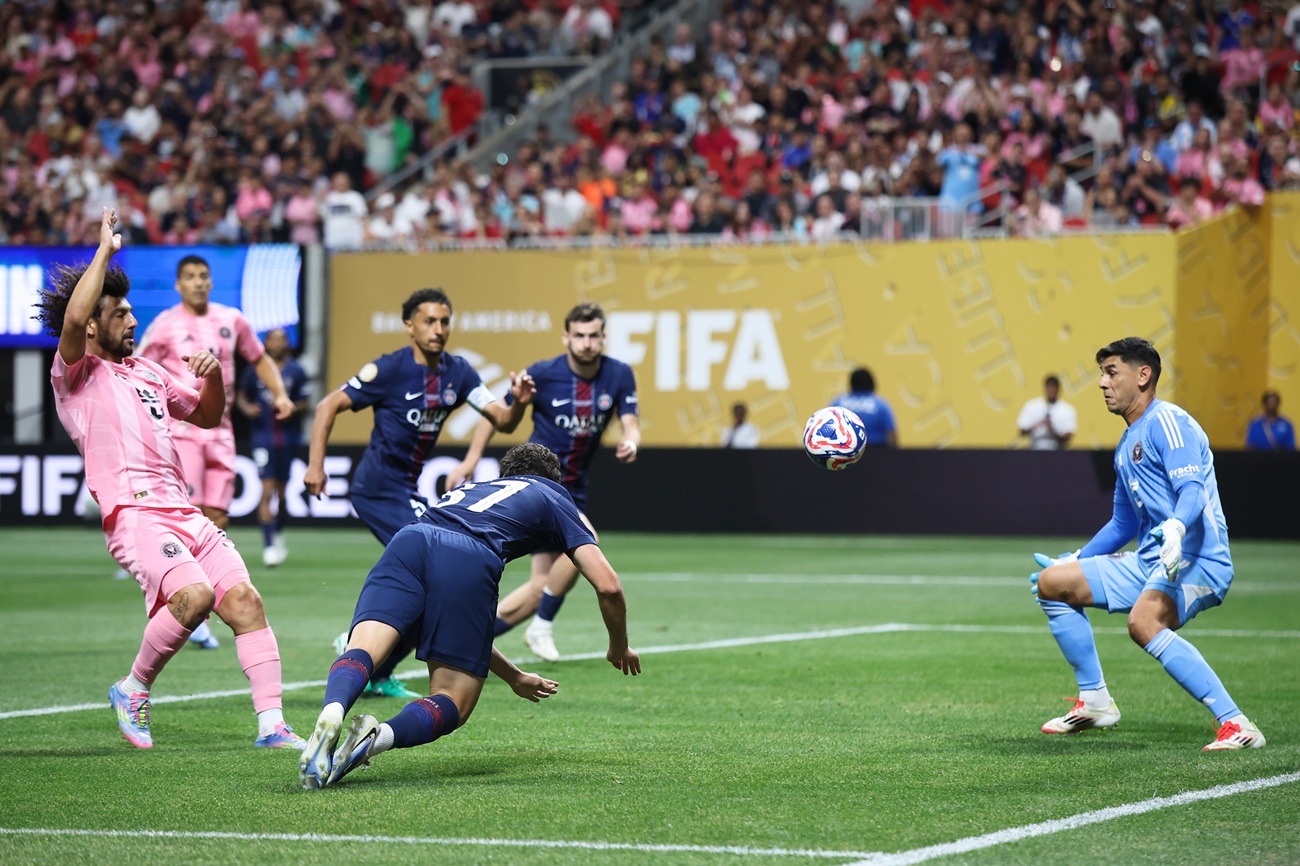 PSG necesitó cinco minutos para quebrar a Inter Miami