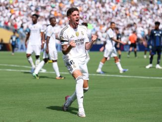 Real Madrid tuvo a Courtois como figura y le ganó a Pachuca 3 a 1