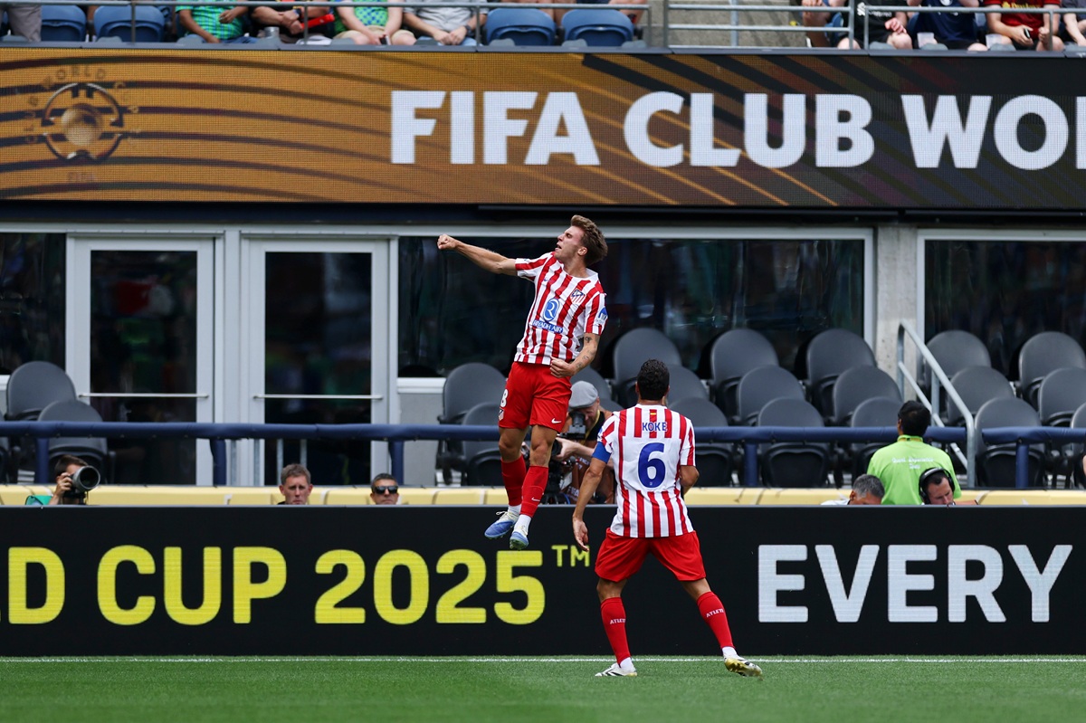 Pablo Barrios le da aire a Atlético de Madrid con el primer gol en el Mundial de Clubes