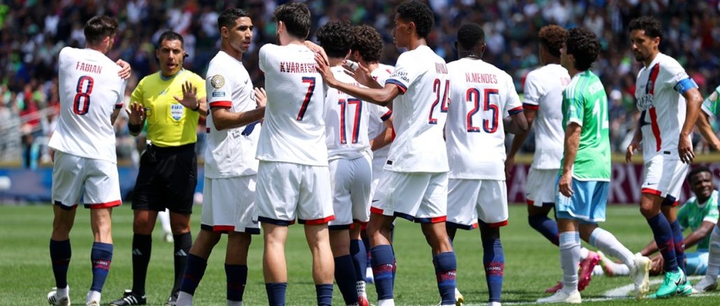 Khvicha Kvaratskhelia abrió la cuenta para PSG ante Seattle Sounders PSG le ganó a Seattle Sounders y se metió en octavos de final del Mundial de Clubes
