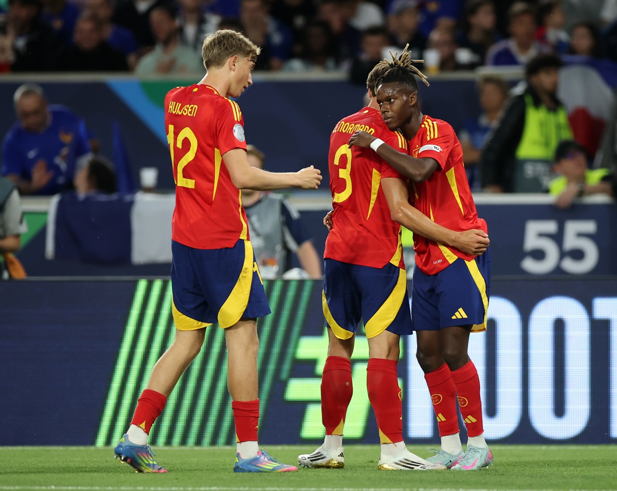 Sexto gol de Nico Williams con España en 26 partidos jugados con la Selección
