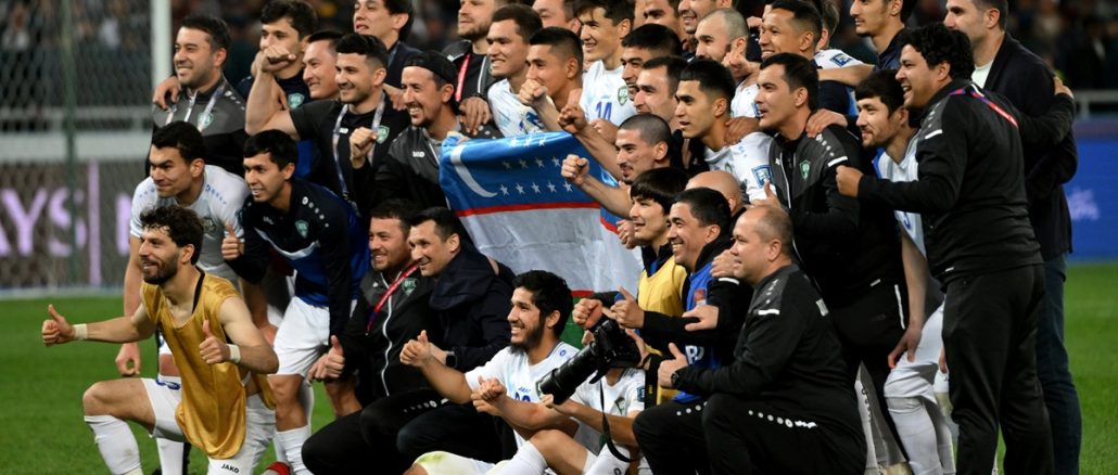 Uzbekistán clasificó al Mundial 2026 y jugará una COpa del Mundo por primera vez en su historia