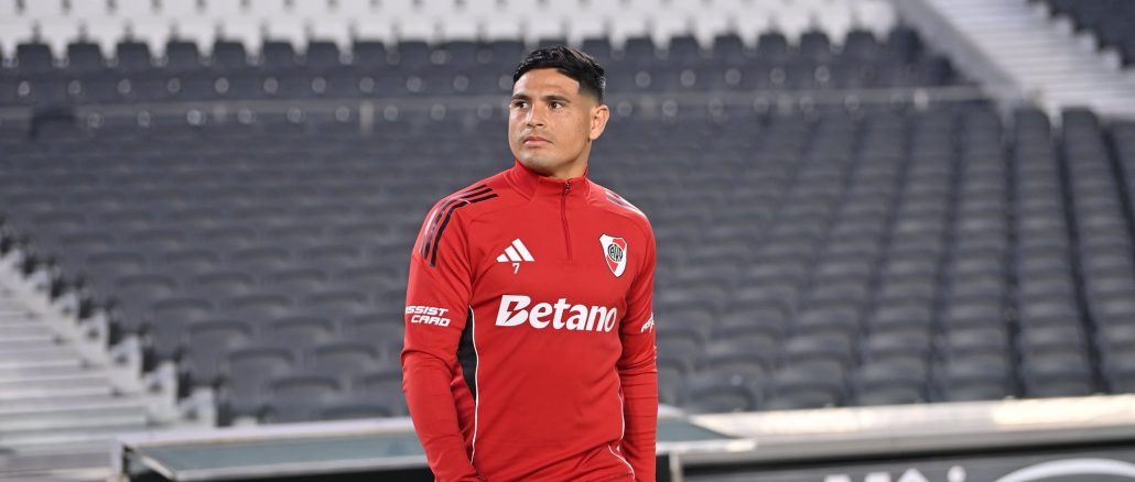 Maxi Salas debuta como titular en River