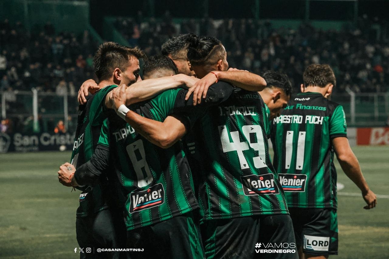 San Martín sonrió ante Riestra