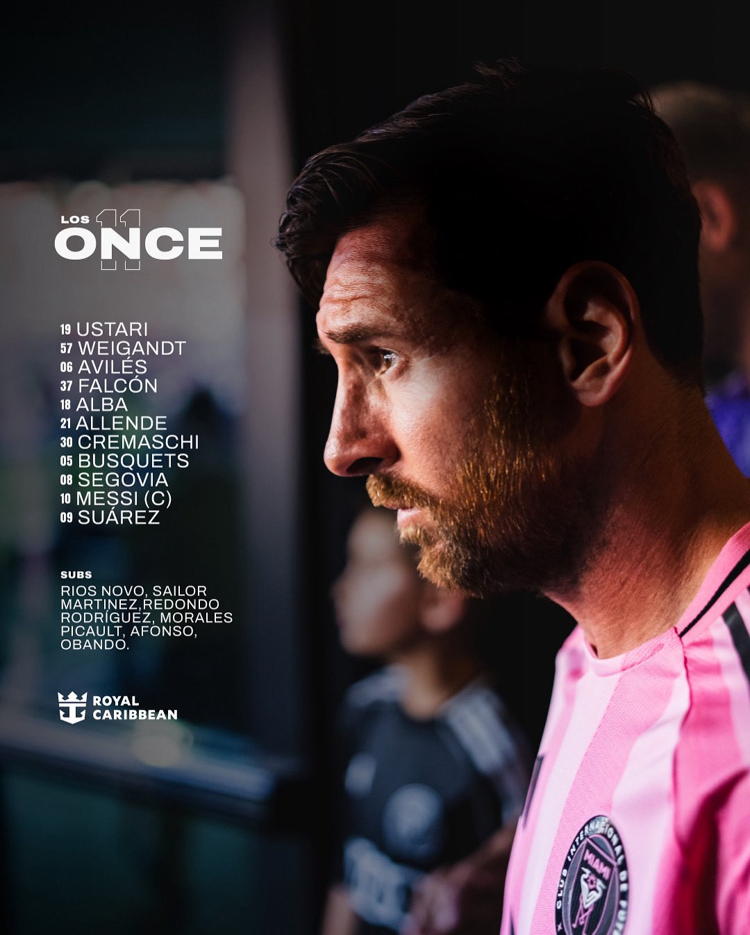 Lionel Messi titular en el regreso de Inter Miami a la MLS