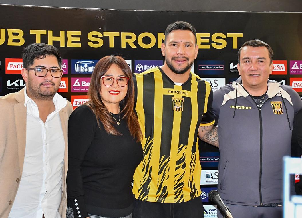 Andrés Chávez volvió al fútbol boliviano y es refuerzo de The Strongest