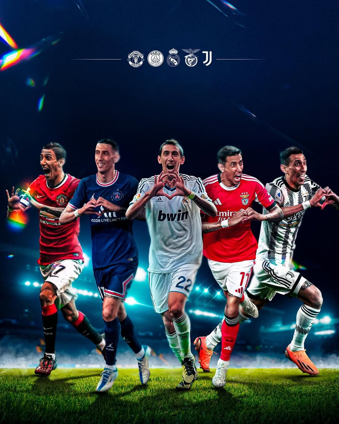 Ángel Di María se despidió del Fútbol Europeo