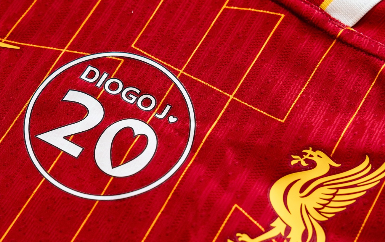 Liverpool homenajeó a Diogo Jota en el amistoso ante Milan: “Por siempre nuestro número 20”