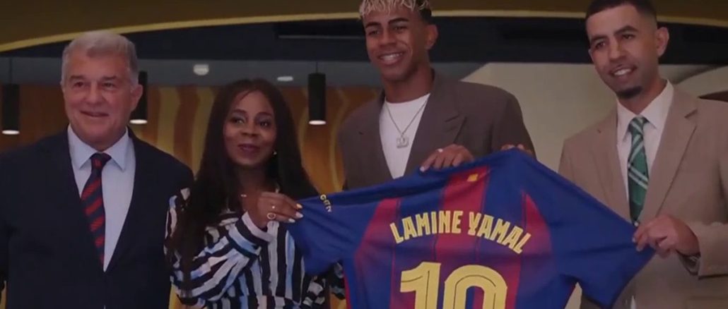 Lamine Yamal extendió su vínculo con Barcelona hasta 2031 y ya la dieron la dorsal 10