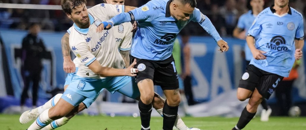 Racing le ganó 1 a 0 a Belgrano con el debut goleador de Duvan Vergara