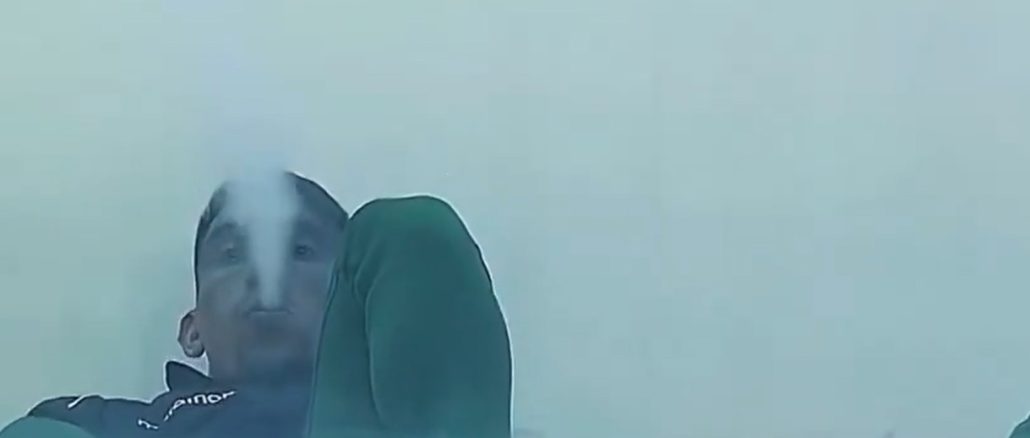 Otro acto de indisciplina para Ricardo Centurión que fue captado fumando en Oriente Petrolero