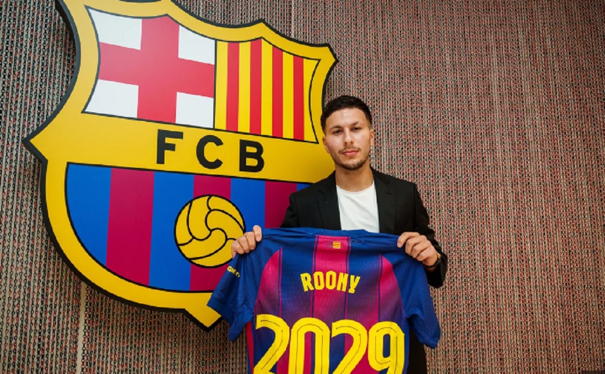 Barcelona oficializó la llegada de Roony Bardghji