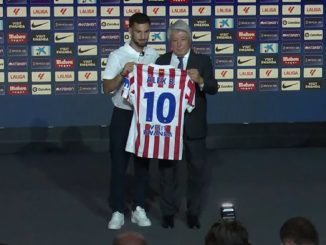 Alex Baena recibió el 10 y habló como jugador del Atlético