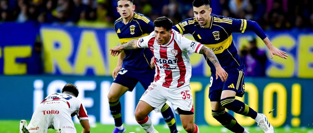 Unión hizo el gol mientras Leandro Paredes esperaba para entrar