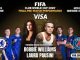 Robbie Williams y Laura Pausini protagonizarán un espectáculo inolvidable antes de la final del Mundial de Clubes FIFA™