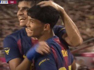 Dro Fernández debutó con un golazo en Barcelona