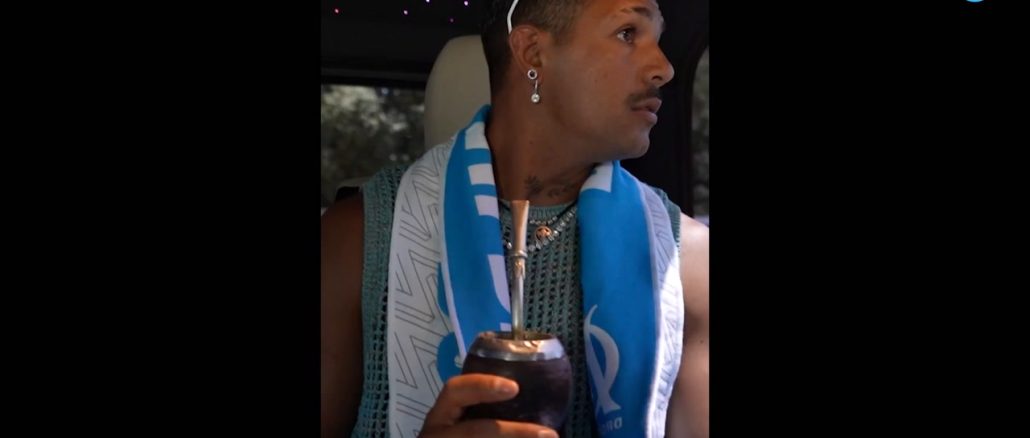 facundo-medina Facundo Medina visitó el centro de entrenamiento del Olympique de Marsella