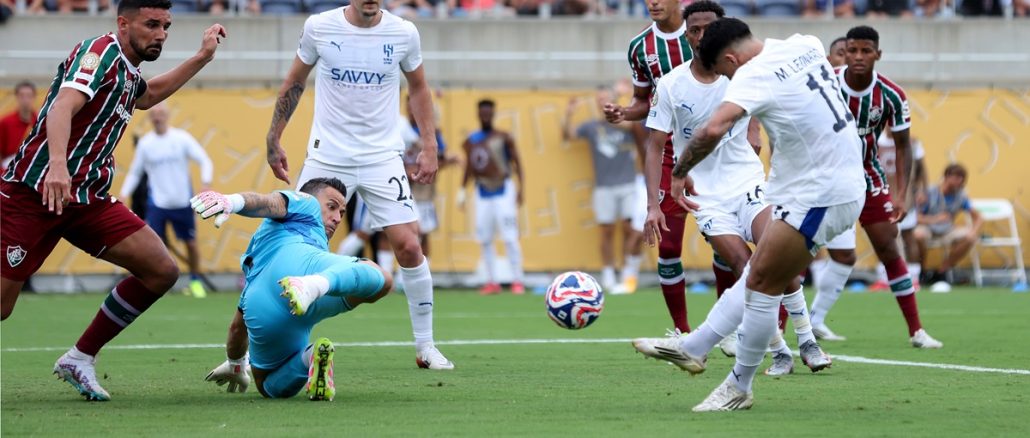 Gol brasileño de Marcos Leonardo para Al-Hilal que le empata a Fluminense