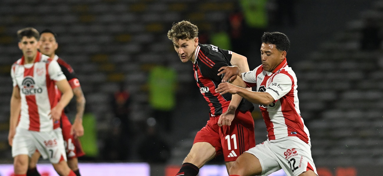 Facundo Colidio rompió el cero entre River e Instituto