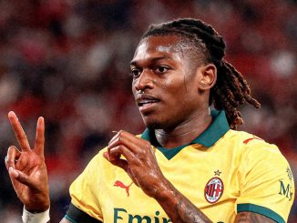 Rafael Leão recordó a Diogo Jota en el Milan vs Liverpool