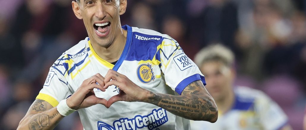 Ángel Di María Ángel Di María habló tras otro partido con gol en Rosario Central