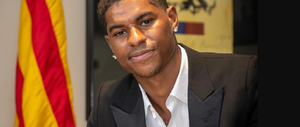 Marcus Rashford habló tras su llegada al Barcelona.