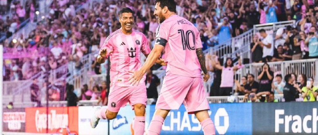 Lionel Messi marcó el quinto doblete seguido con el Inter Miami
