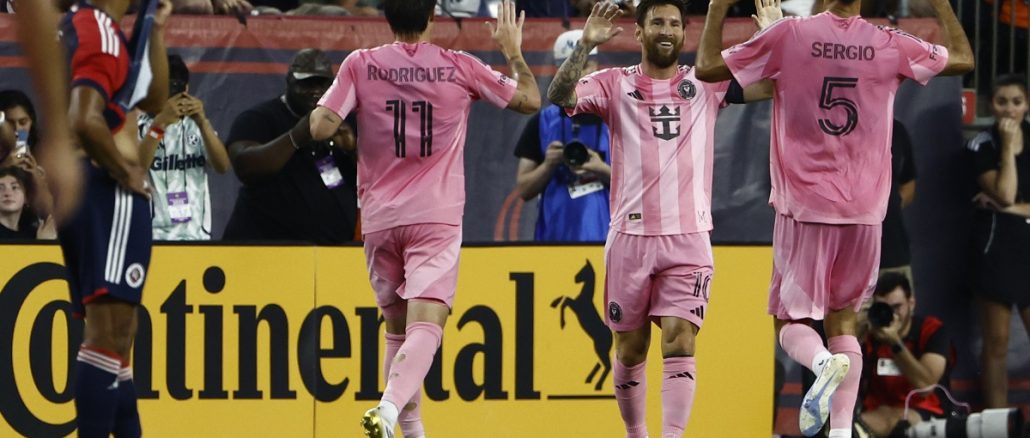 Lionel Messi Lionel Messi volvió a brillar con otro doblete e Inter Miami venció a New England Revolution