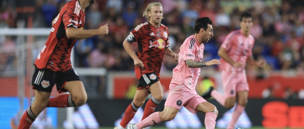 Messi marcó doblete y asistió en la goleada de Inter Miami