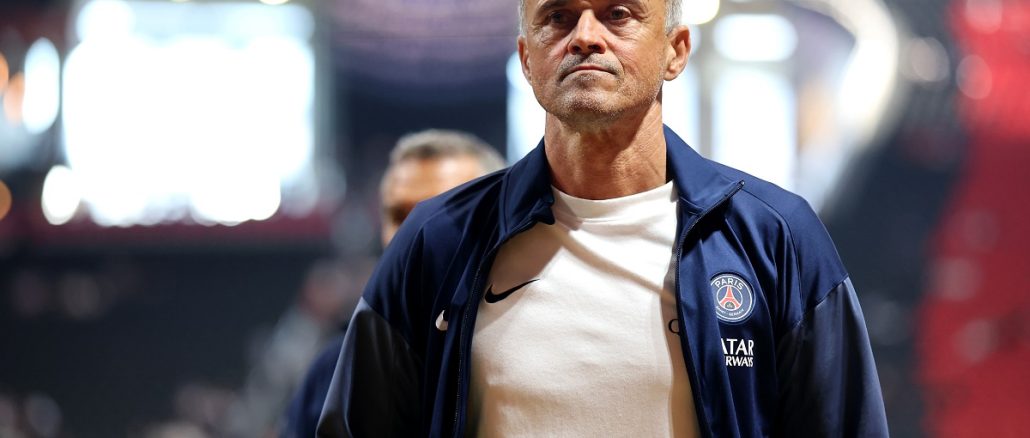 Luis Enrique Luis Enrique habló del enfrentamiento entre PSG y Real Madrid