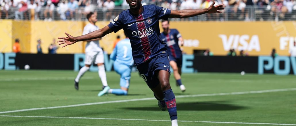 Dembélé PSG asfixió a Real Madrid y le gana 2 a 0 en 8 minutos