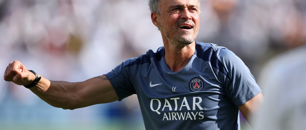Luis Enrique habló tras la goleada del PSG al Real Madrid