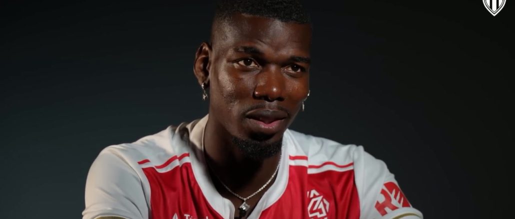 Paul Pogba y las primeras palabras como jugador del Monaco