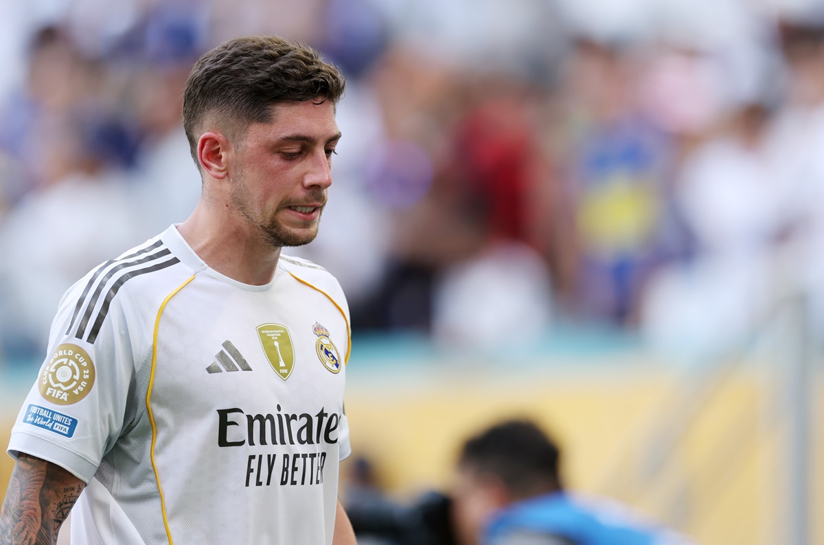 Federico Valverde superó las 100 horas de fútbol en la temporada