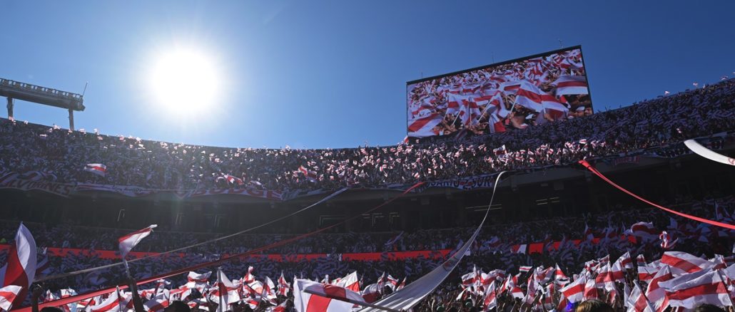 El Monumental a pleno como sucede en los últimos años River busca ampliar el Monumental a 95 mil personas
