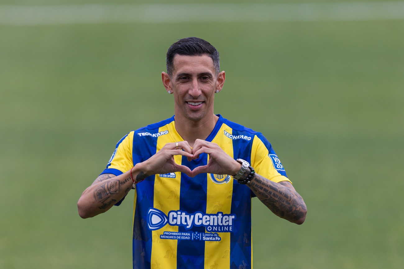Liga Profesional recibió a Di María y varios clubes replicaron el posteo