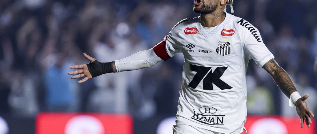 Neymar Neymar estalló con los fanáticos del Santos