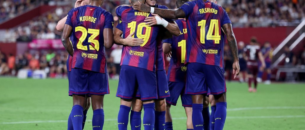 Barcelona ganó su primer amistoso en la Gira de Japón