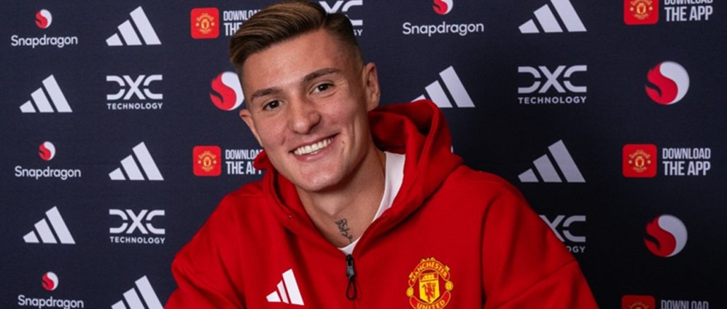 Benjamin Sesko Benjamin Sesko firmó su contrato con Manchester United