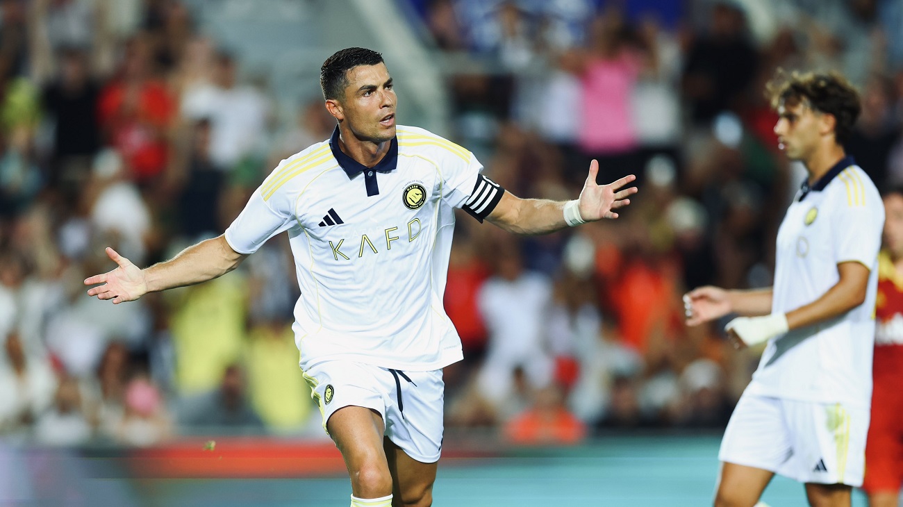 Cristiano Ronaldo marcó un hat-trick para Al-Nassr en amistoso ante Rio Ave