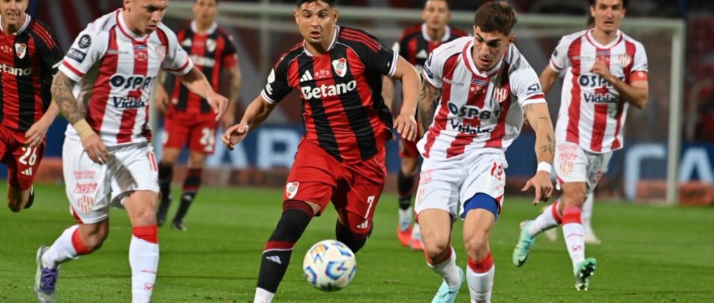 River y Unión cerraron los octavos de final de la Copa Argentina El Malvinas Argentinas de Mendoza fue el escenario entre Millonarios y Tatengues.
