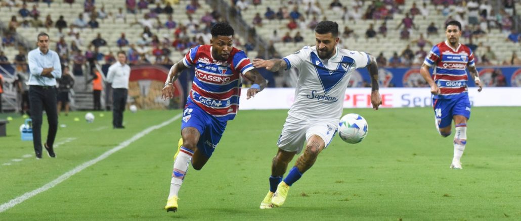 Fortaleza y Vélez empataron 0 a 0 en la ida de Copa Libertadores