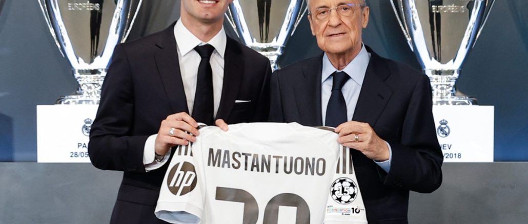 Franco Mastantuono presentado en Real Madrid: "Messi es el mejor jugador del mundo"