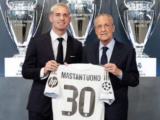 Franco Mastantuono presentado en Real Madrid: "Messi es el mejor jugador del mundo"