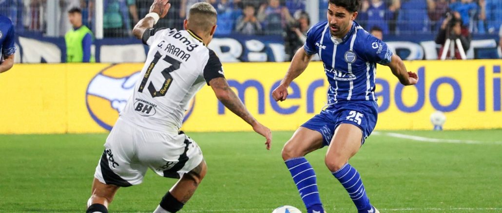 Godoy Cruz no pudo remontar y Atlético Mineiro está en cuartos