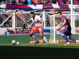 San Lorenzo destrabó un partido cerrado en el Gasómetro